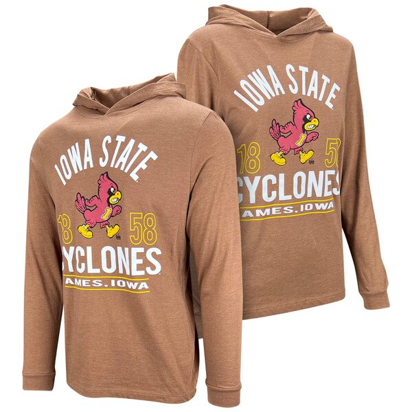 CI Sport Walking Cy Brown Long Sleeve Hoodie T-shirt